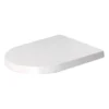 Duravit ME By Stark Compact Standard Toilet Seat - White Satin Matt
