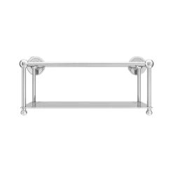 Chatsworth 1928 Traditional Large Bottle Rack - Chrome -Ideal Standard Store 004chtd3