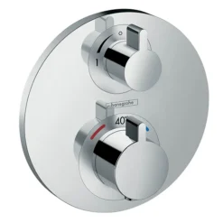 Hansgrohe Ecostat S Thermostat 1 Function Concealed Finish Set 5 Hansgrohe Ecostat S Thermostat 1 Function Concealed Finish Set -Ideal Standard Store 15757000 l