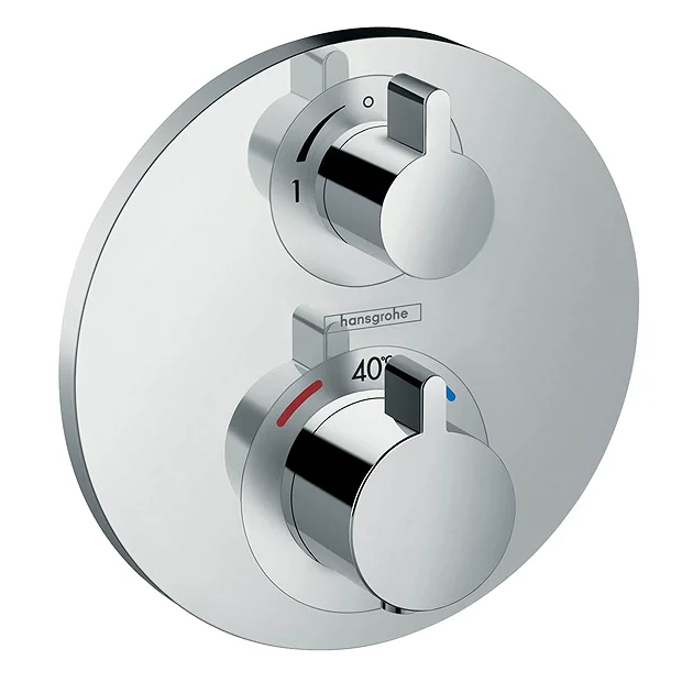 Hansgrohe Ecostat S Thermostat 1 Function Concealed Finish Set 4 Hansgrohe Ecostat S Thermostat 1 Function Concealed Finish Set - Image 2