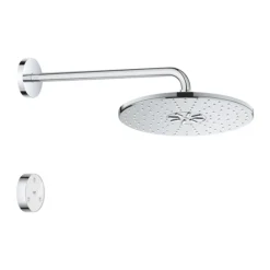Grohe Rainshower SmartConnect 310 Shower Head & Arm With Wireless Remote -Ideal Standard Store 26640000 d4n