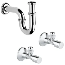Grohe Euro Ceramic 600mm Complete Basin Package (Cosmo Smart Tap + Waste Included) -Ideal Standard Store 39642000 nd4