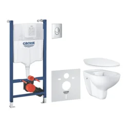 Grohe Solido Bau Ceramic Rimless 5-in-1 Pack -Ideal Standard Store 39888000 d4