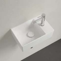 Villeroy & Boch Villeroy And Boch Memento 2.0 400 X 260mm 1TH Wall Hung Basin -Ideal Standard Store 43234001 d3