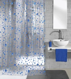 Kleine Wolke - Bubble PEVA Shower Curtain - W1800 X H2000