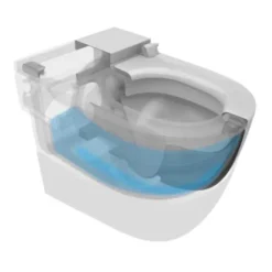 Roca In-Tank Meridian Back To Wall Toilet With Integrated Cistern + Soft Close Seat -Ideal Standard Store 893303000 d2