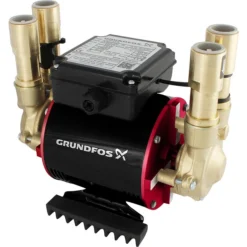 Grundfos Amazon STP-2.0 B Brass Twin Impeller Regenerative Shower Booster Pump 2.0 Bar -Ideal Standard Store 96787446 l