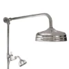 Hudson Reed Twin Shower Valve With Victorian Grand Rigid Riser Kit - Chrome -Ideal Standard Store a3099am312newd42