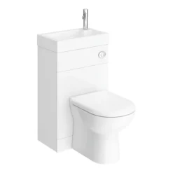Alaska Combined Two-In-One Wash Basin & Toilet (500mm Wide X 300mm) -Ideal Standard Store alcombwc d4