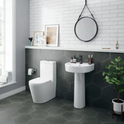 Arezzo BTW Close Coupled Toilet + Soft Close Seat -Ideal Standard Store arzbtwcc nd2