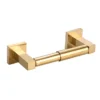 Arezzo Square Toilet Roll Holder Brushed Brass 1 Arezzo Square Toilet Roll Holder Brushed Brass -Ideal Standard Store az121bb lrg