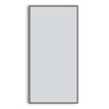 Arezzo Matt Black Square Edge Framed Bathroom Mirror - 1400 X 500mm -Ideal Standard Store az147mb d4