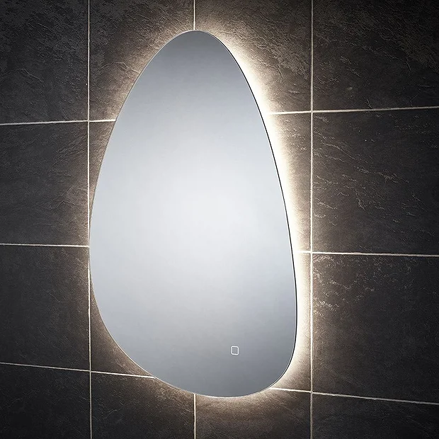 Arezzo 550 X 800mm Teardrop LED Backlit Bathroom Mirror With Anti-Fog 8 Arezzo 550 X 800mm Teardrop LED Backlit Bathroom Mirror With Anti-Fog - Image 6