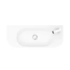 Arezzo 710 X 275mm Curved Wall Hung 1TH Basin -Ideal Standard Store az78517 n d4