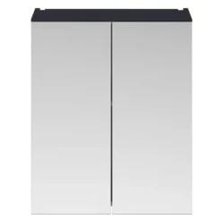 Arezzo 600 Matt Blue 2-Door Mirror Cabinet 7 Arezzo 600 Matt Blue 2-Door Mirror Cabinet -Ideal Standard Store azb62mc nd1