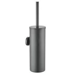 Arezzo Brushed Gunmetal Grey 4-Piece Bathroom Accessory Pack -Ideal Standard Store azbrhgm l2