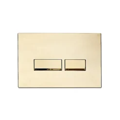 Arezzo Compact Top/Front Flush Toilet Frame With Brushed Brass Flush - Square Buttons 9 Arezzo Compact Top/Front Flush Toilet Frame With Brushed Brass Flush - Square Buttons -Ideal Standard Store azcfsbb detail02