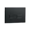 Arezzo Compact Top/Front Flush Toilet Frame With Matt Black Flush - Square Buttons 2 Arezzo Compact Top/Front Flush Toilet Frame With Matt Black Flush - Square Buttons -Ideal Standard Store azcfsmbd3