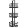 Arezzo 3-Tier Freestanding Shower Caddy Matt Black -Ideal Standard Store azfscmb