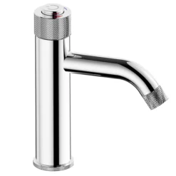 Arezzo Chrome Industrial Style 1-Touch Basin Tap 12 Arezzo Chrome Industrial Style 1-Touch Basin Tap -Ideal Standard Store azis1tcp d2