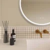 Arezzo 700mm Round Colour Changing LED Illuminated Bathroom Mirror With Bluetooth + Anti-Fog -Ideal Standard Store azmir028 d5