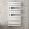 Arezzo Matt White Designer Heated Towel Rail 1080 X 550mm -Ideal Standard Store azmw1855d1