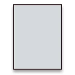 Arezzo Matt Black Square Edge Framed Bathroom Mirror - 800 X 600mm -Ideal Standard Store azs68mb d1