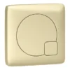 Arezzo Modern Brushed Brass Square Flush Plate - 70 X 70mm -Ideal Standard Store azsqbb n l