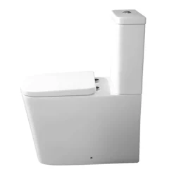Arezzo Square BTW Close Coupled Rimless Toilet With Soft Close Seat 10 Arezzo Square BTW Close Coupled Rimless Toilet With Soft Close Seat -Ideal Standard Store azssqbtwcc d1