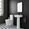 Arezzo Square BTW Close Coupled Rimless Toilet With Soft Close Seat -Ideal Standard Store azssqbtwcc lrg01