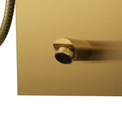 Arezzo Shower Tower Panel - Brushed Brass (Thermostatic) 13 Arezzo Shower Tower Panel - Brushed Brass (Thermostatic) -Ideal Standard Store azstp5bb d4