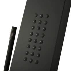 Arezzo Shower Tower Panel - Matt Black (Thermostatic) 13 Arezzo Shower Tower Panel - Matt Black (Thermostatic) -Ideal Standard Store azstp5mb d4