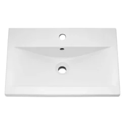 Arezzo Wall Hung Vanity Unit - Matt Green - 600mm 1-Drawer With Brushed Brass Handle 7 Arezzo Wall Hung Vanity Unit - Matt Green - 600mm 1-Drawer With Brushed Brass Handle -Ideal Standard Store aztg6whvbbd1