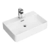 Arezzo 600 X 425mm Gloss White 1TH Rectangular Counter Top Basin 1 Arezzo 600 X 425mm Gloss White 1TH Rectangular Counter Top Basin -Ideal Standard Store azw6282 d1n