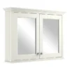Bayswater Pointing White 1050mm Mirror Wall Cabinet -Ideal Standard Store bayf133 l