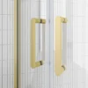 Toreno Brushed Brass 1200 X 900mm Offset Quadrant Shower Enclosure Without Tray 1 Toreno Brushed Brass 1200 X 900mm Offset Quadrant Shower Enclosure Without Tray -Ideal Standard Store bb18q2d d3