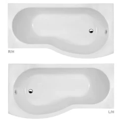 Brooklyn Black Bathroom Suite + B Shaped Bath -Ideal Standard Store bhbbslh d1