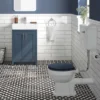 Chatsworth Blue Soft Close Toilet Seat