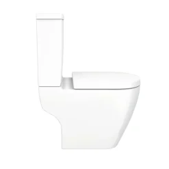 Bianco Close Coupled Modern Toilet + Soft Close Seat -Ideal Standard Store bwcscd2