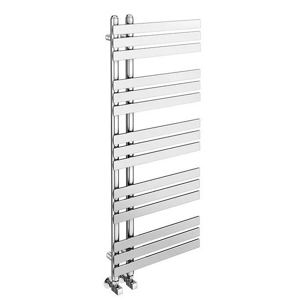 Arezzo Chrome 1200 X 500mm 15 Bars Designer Heated Towel Rail 5 Arezzo Chrome 1200 X 500mm 15 Bars Designer Heated Towel Rail - Image 3