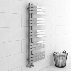 Arezzo Chrome 1200 X 500mm 15 Bars Designer Heated Towel Rail 7 Arezzo Chrome 1200 X 500mm 15 Bars Designer Heated Towel Rail -Ideal Standard Store c12x500b15af lrg