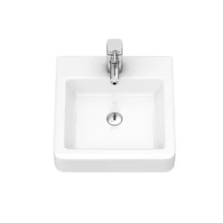 Chatsworth Traditional White Vanity - 425mm Wide