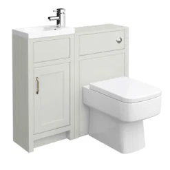 Chatsworth Traditional Cloakroom Vanity Unit Suite - Grey 9 Chatsworth Traditional Cloakroom Vanity Unit Suite - Grey -Ideal Standard Store c900grynl