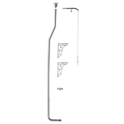 Carlton High Level Bathroom Suite - High Level Toilet Inc. 2TH Basin + Pedestal -Ideal Standard Store carltonhighlevelbathroomsuitehighleveltoiletwith2thbasinandfullpedestalnd3