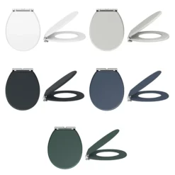 Chatsworth Traditional Corner Toilet + Soft Close Seat -Ideal Standard Store cctblk d1