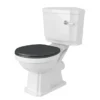 Chatsworth Traditional Corner Toilet + Soft Close Seat -Ideal Standard Store cctblk d4
