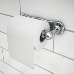 Chatsworth Traditional "Dog Bone" Toilet Roll Holder Chrome -Ideal Standard Store cht301 lrg