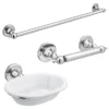 Chatsworth 1928 Traditional 3-Piece Bathroom Accessory Pack -Ideal Standard Store cht3pc detail2