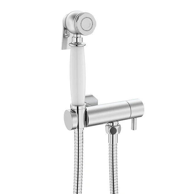 Chatsworth Traditional Douche Shower Spray Kit With Bar Shut-Off Valve And Hose Chrome 3 Chatsworth Traditional Douche Shower Spray Kit With Bar Shut-Off Valve And Hose Chrome