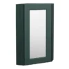 Chatsworth Corner Mirror Cabinet Green 1 Chatsworth Corner Mirror Cabinet Green -Ideal Standard Store cnrmcabgrn l